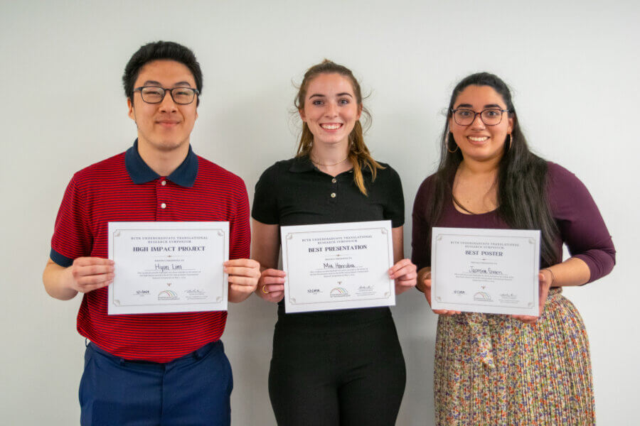 Recap of the 2024 BCTR Undergraduate Research Symposium