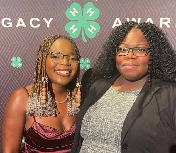 Brianna Attey Mouanjo with Asia Ambler