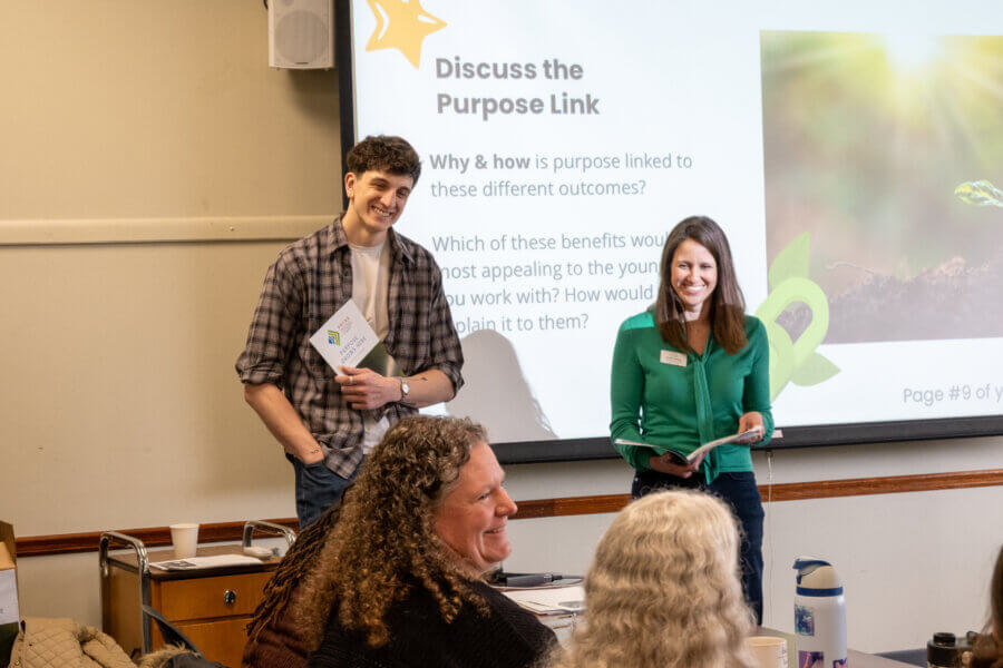 Workshop turns research on youth purpose into action for educators