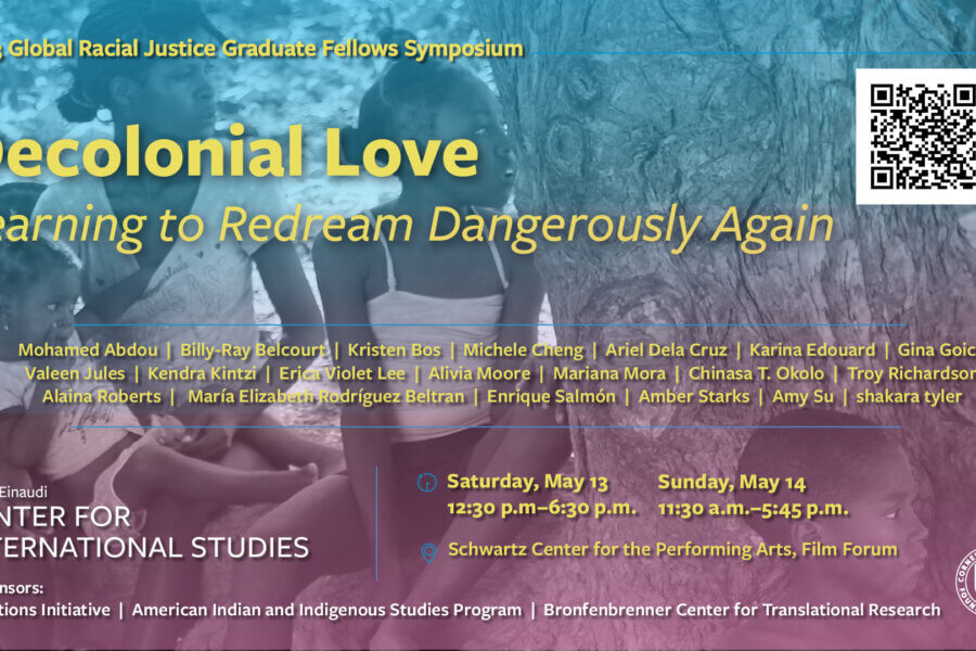 2023 Global Racial Justice Graduate Fellows Symposium