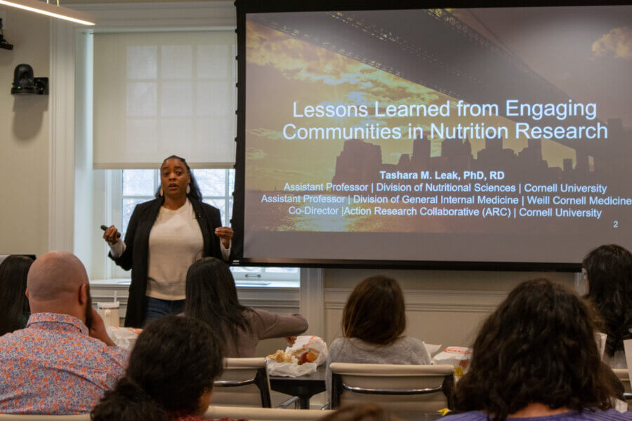 Lessons learned from engaging communities in nutrition research: A recap of Tashara Leak’s Talks at Twelve